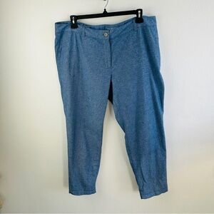 Talbots Blue Weekend Chino Pants Size 16W
